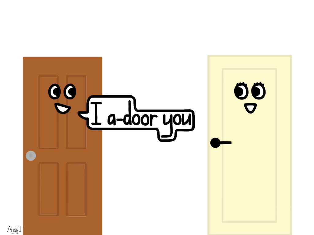 Door pun