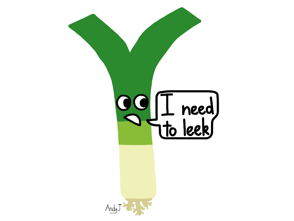 Leek pun