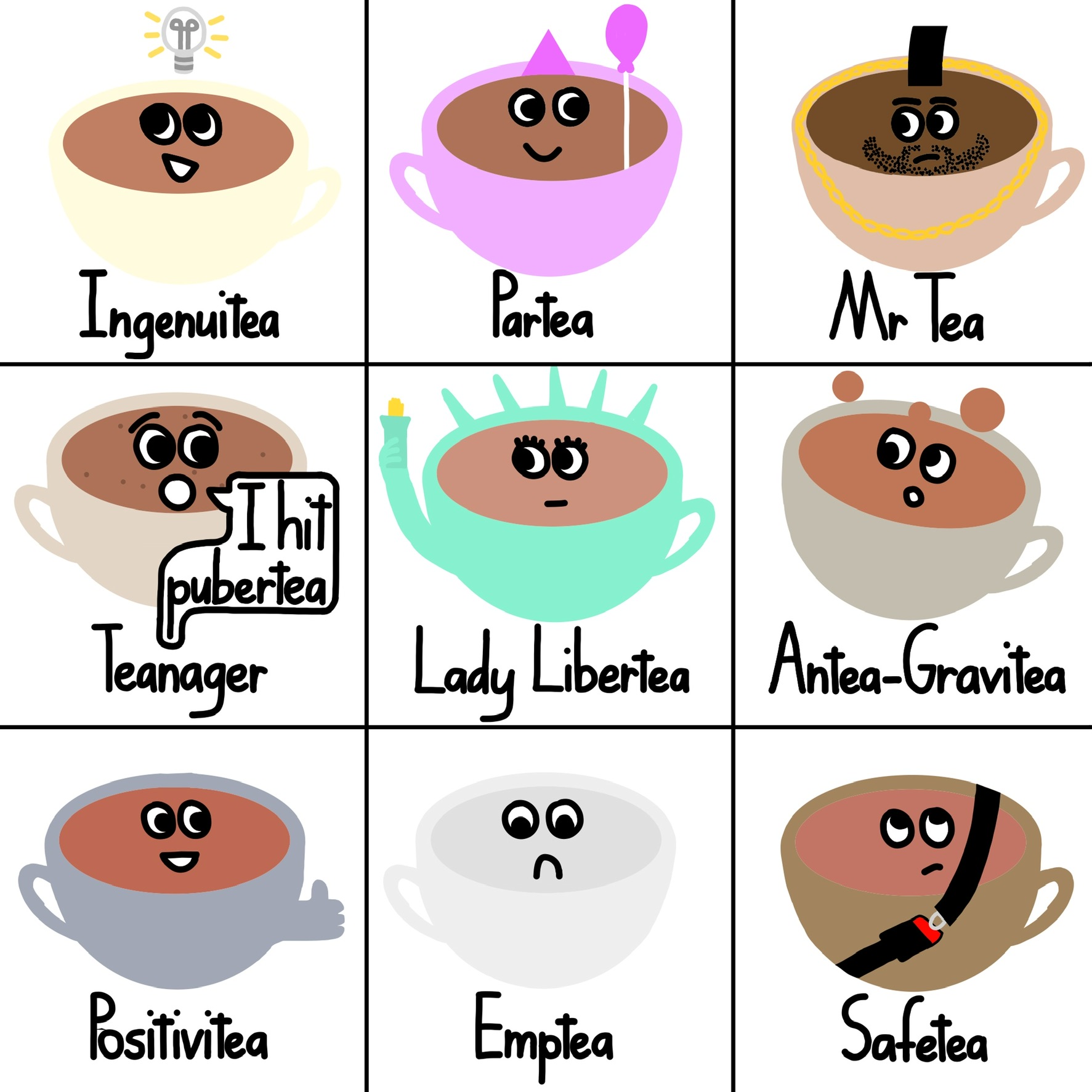 Tea puns